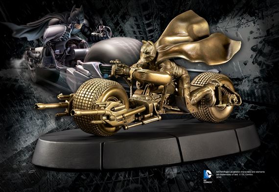 The Batpod Sculpt at noblecollection.com